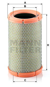 MANN-FILTER Luftfilter (C 1145/6) Thumbnail
