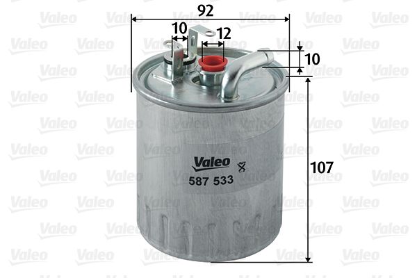 VALEO Kraftstofffilter (587533)