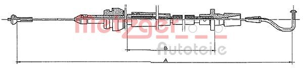 METZGER Gaszug (11.082) 4250032404444 11.082