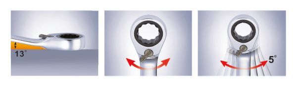 KS TOOLS Ratschen-Ringgabelschlüssel (503.5909) KS TOOLS Ratschen-Ringgabelschlüssel (503.5909)