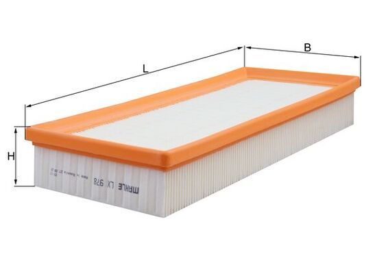 KNECHT Luftfilter (LX 978) Thumbnail