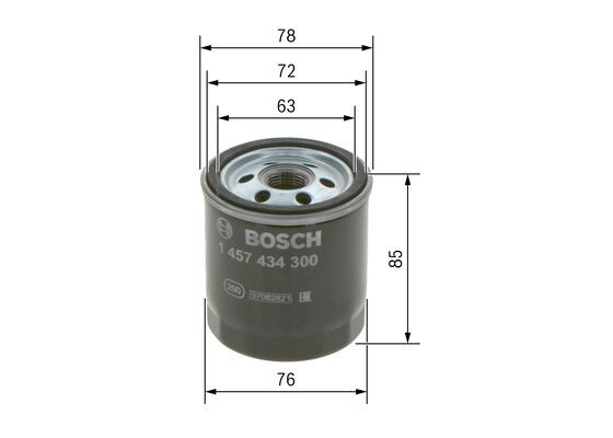 BOSCH Kraftstofffilter (1 457 434 300)