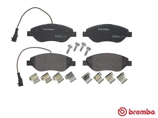 BREMBO Bremsbelagsatz, Scheibenbremse (P 23 145)