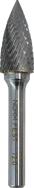 HARTMETALL-FRÄSER SPITZBOGENFORM 12MM (4681-661-325) | NORMFEST HARTMETALL-FRÄSER SPITZBOGENFORM 12MM (4681-661-325) | NORMFEST