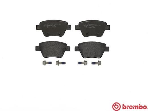 BREMBO Bremsbelagsatz, Scheibenbremse (P 85 114)