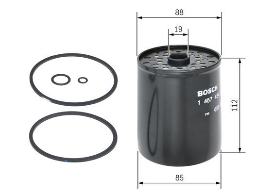 BOSCH Kraftstofffilter (1 457 434 200)