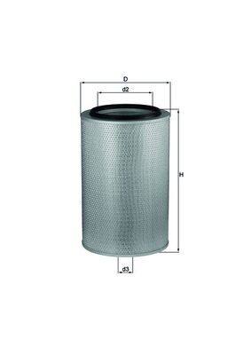 KNECHT Luftfilter (LX 273)