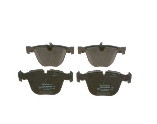 BOSCH Bremsbelagsatz, Scheibenbremse (0 986 424 612) BOSCH Bremsbelagsatz, Scheibenbremse (0 986 424 612)