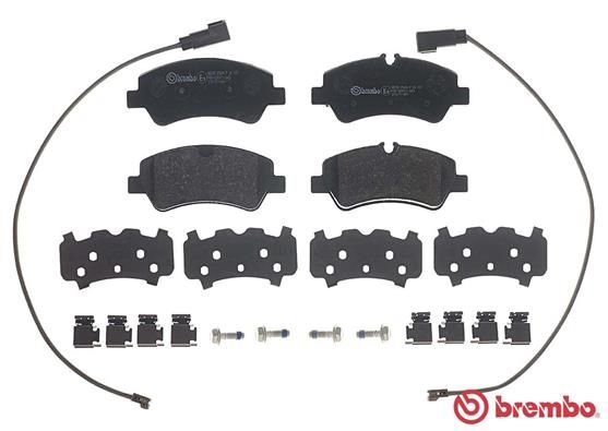 BREMBO Bremsbelagsatz, Scheibenbremse (P 24 187)
