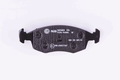HELLA Bremsbelagsatz, Scheibenbremse (8DB 355 009-131)