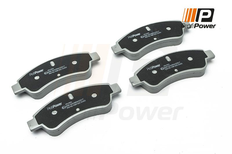 ProfiPower Bremsbelagsatz, Scheibenbremse (1B1003)