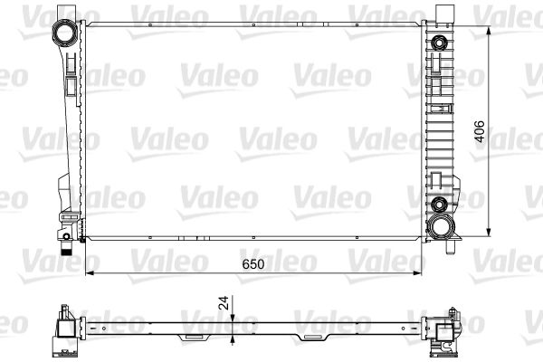 VALEO Kühler, Motorkühlung (732741)