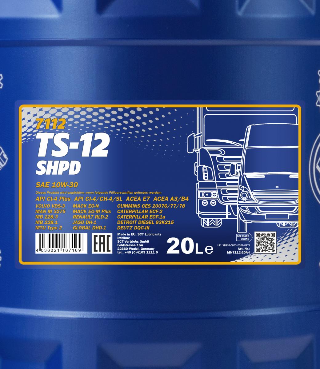 MN TS-12 SHPD 10W-30