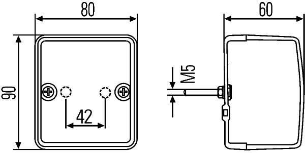 HELLA Kofferraumleuchte (2JB 996 012-121)