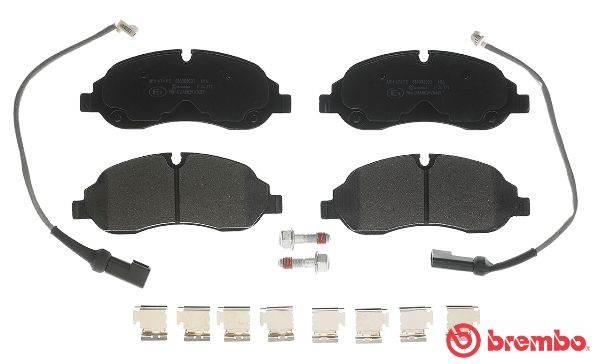 BREMBO Bremsbelagsatz, Scheibenbremse (P 24 171)