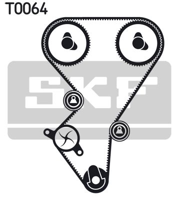 SKF Zahnriemensatz (VKMA 03210)