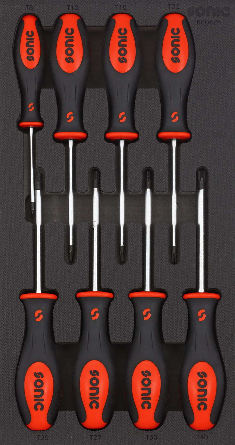 1/3 SFS TX-Schraubendrehersatz, 8-tlg. 1/3 SFS TX-Schraubendrehersatz, 8-tlg.