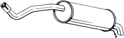 BOSAL Endschalldämpfer (220-017) Thumbnail