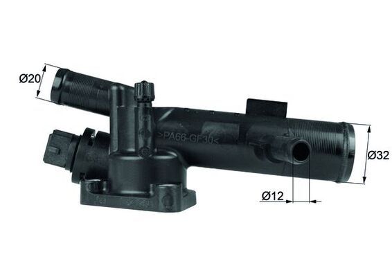 MAHLE Thermostat, Kühlmittel (TI 39 89)