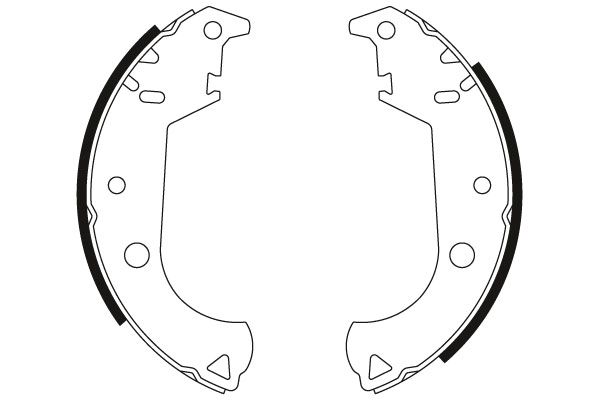 TRW Bremsbackensatz (GS8442) TRW Bremsbackensatz (GS8442)