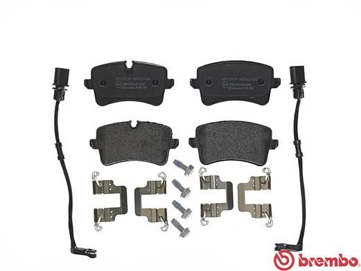 BREMBO Bremsbelagsatz, Scheibenbremse (P 85 120)
