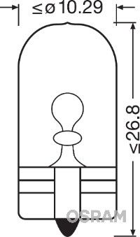 ams-OSRAM Glühlampe, Blinkleuchte (2825-02B) Thumbnail