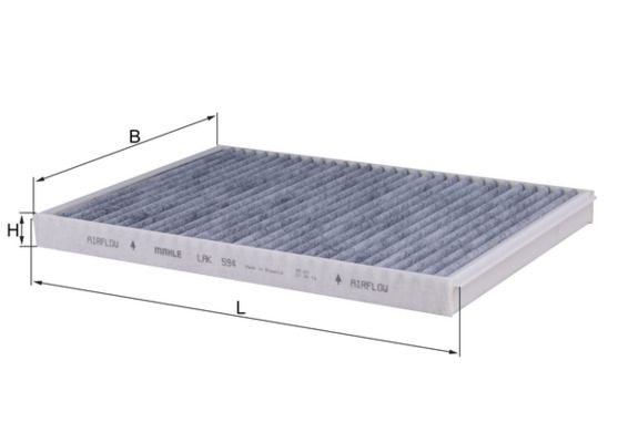 KNECHT Filter, Innenraumluft (LAK 594)