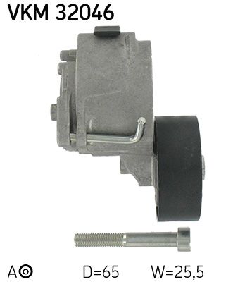 SKF Spannrolle, Keilrippenriemen (VKM 32046)