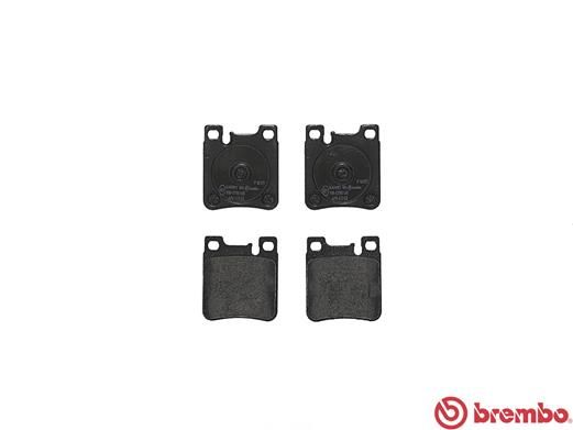 BREMBO Bremsbelagsatz, Scheibenbremse (P 50 017)