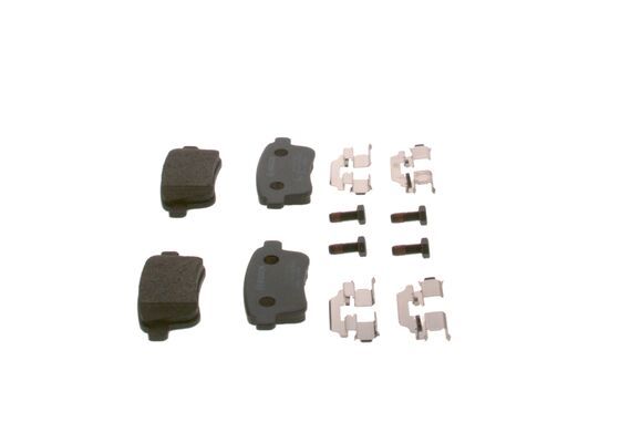 BOSCH Bremsbelagsatz, Scheibenbremse (0 986 494 331)