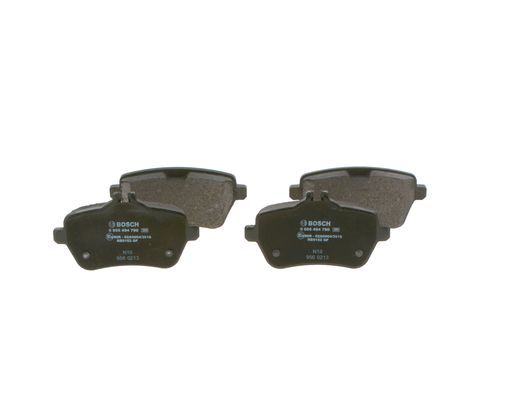 BOSCH Bremsbelagsatz, Scheibenbremse (0 986 494 790)