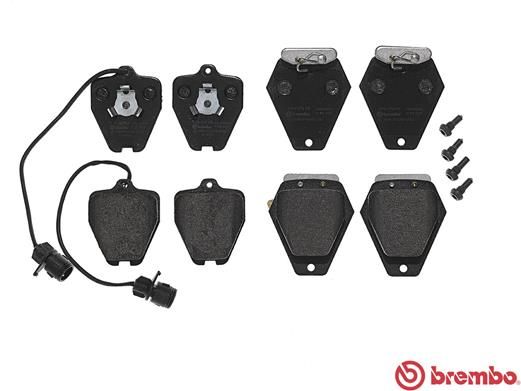 BREMBO Bremsbelagsatz, Scheibenbremse (P 85 038)