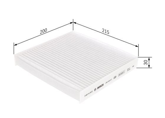 BOSCH Filter, Innenraumluft (1 987 435 517) BOSCH Filter, Innenraumluft (1 987 435 517)