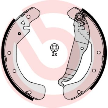 BREMBO Bremsbackensatz (S 59 517) Thumbnail