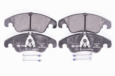 HELLA Bremsbelagsatz, Scheibenbremse (8DB 355 023-221)