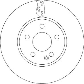 TRW Bremsscheibe (DF6745S)