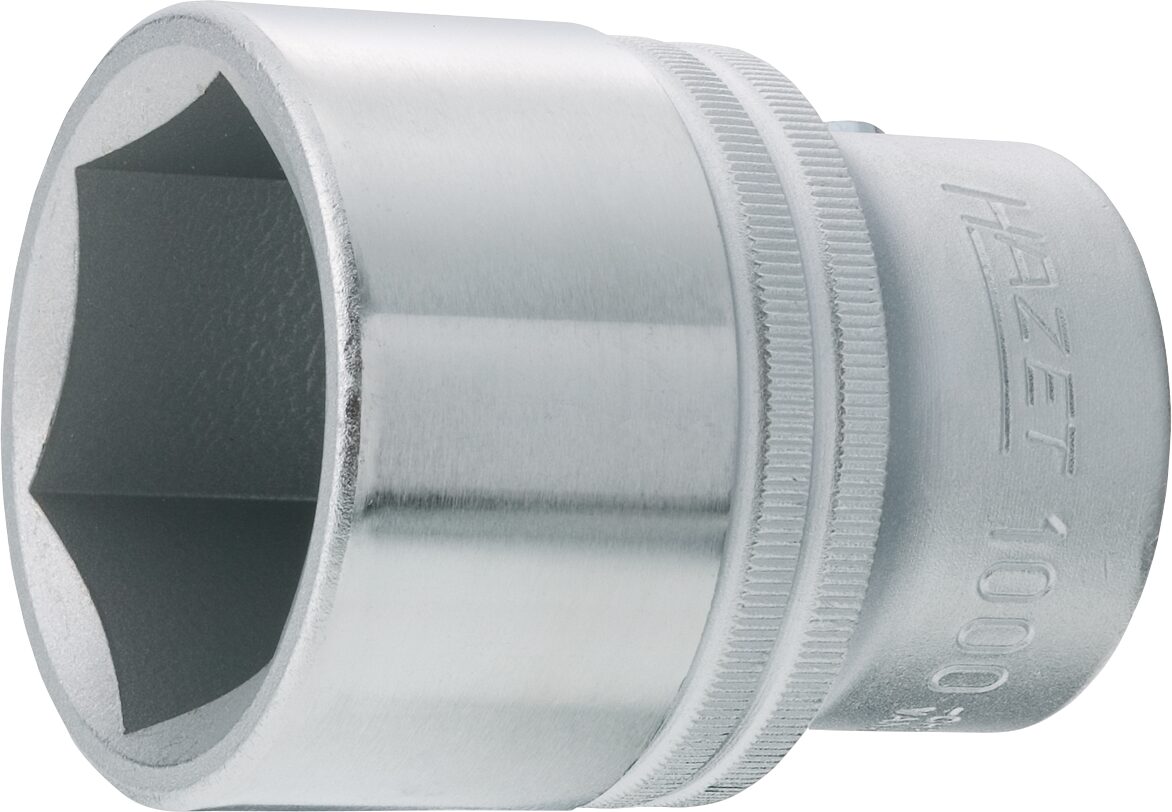 HAZET Steckschlüsseleinsatz ∙ Sechskant 1000-38 ∙ Vierkant20 mm (3/4 Zoll) ∙ Außen-Sechskant Profil ∙ 38 mm