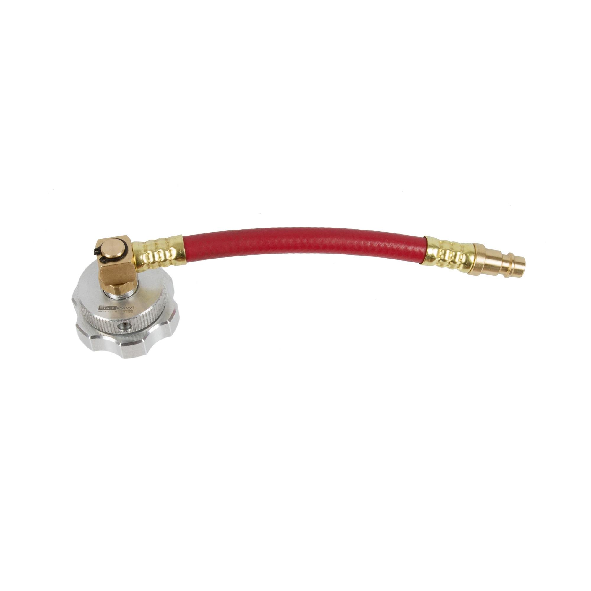Bajonett-Bremsenentlüftungsadapter, abgewinkelt, Ø 30–33 mm, Chrysler / Fiat / Jeep / Lancia