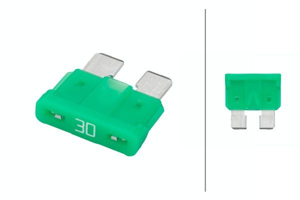 HELLA Maxi-Flachsicherung 40A Orange – 10er Pack, Für Auto-Elektrik