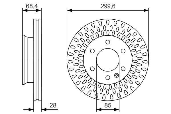 BOSCH Bremsscheibe (0 986 479 R78) BOSCH Bremsscheibe (0 986 479 R78)