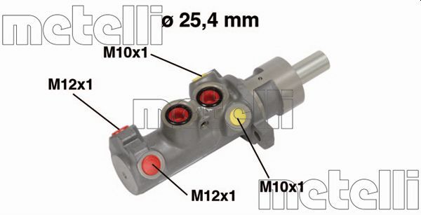 METELLI Hauptbremszylinder (05-0641)