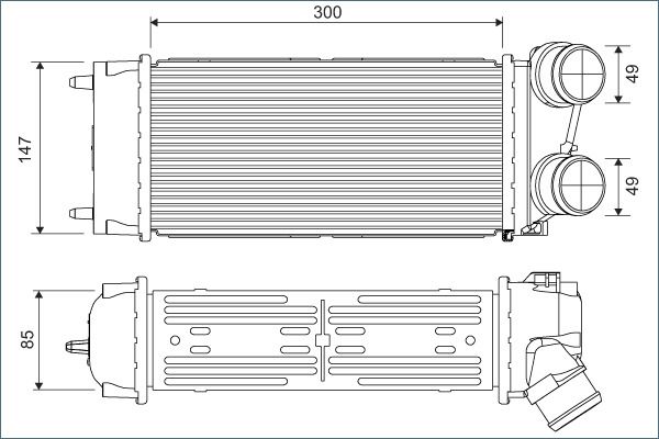 VALEO Ladeluftkühler (817845) Thumbnail