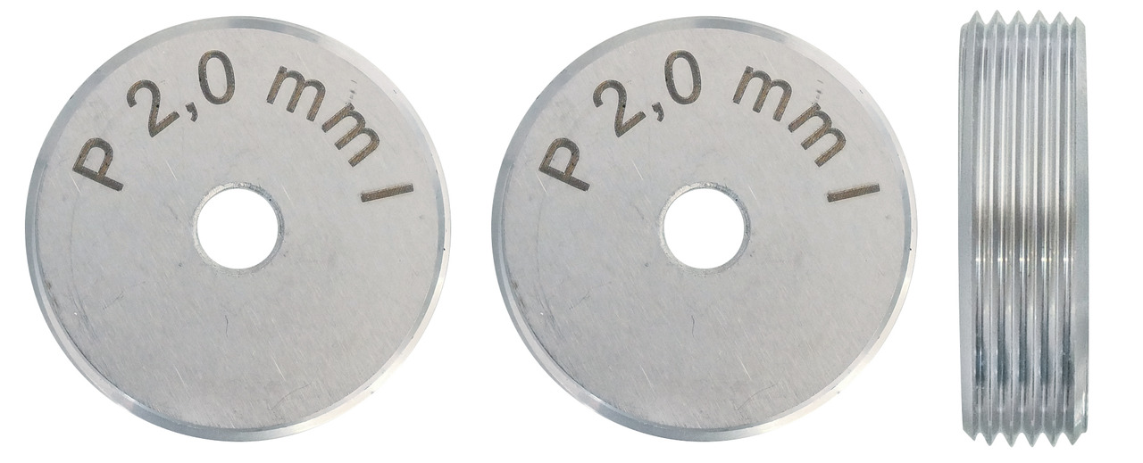 Gewinderollensatz für 2 mm Steigung (KL-0173-4604)