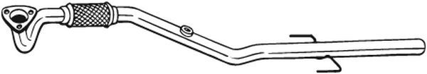 BOSAL Abgasrohr (878-375) Thumbnail