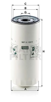 MANN-FILTER Ölfilter (WP 11 102/3)