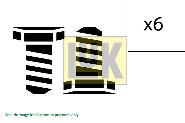 Kit frizione completo originale luk 633312310 Kit frizione completo originale luk 633312310