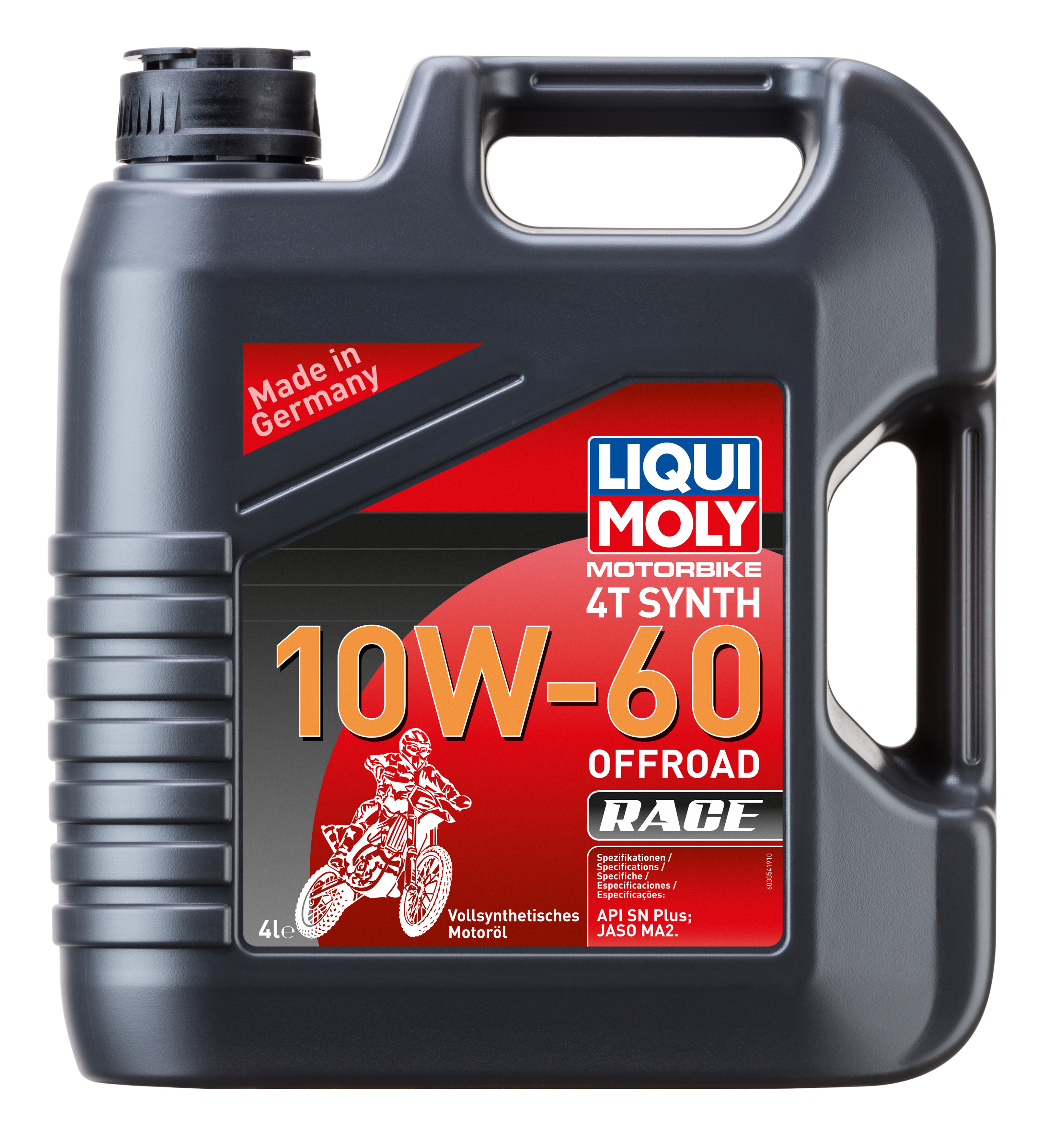 LIQUI MOLY Motorbike 4T Synth 10W-60 Offroad Race, 4 l (3054)