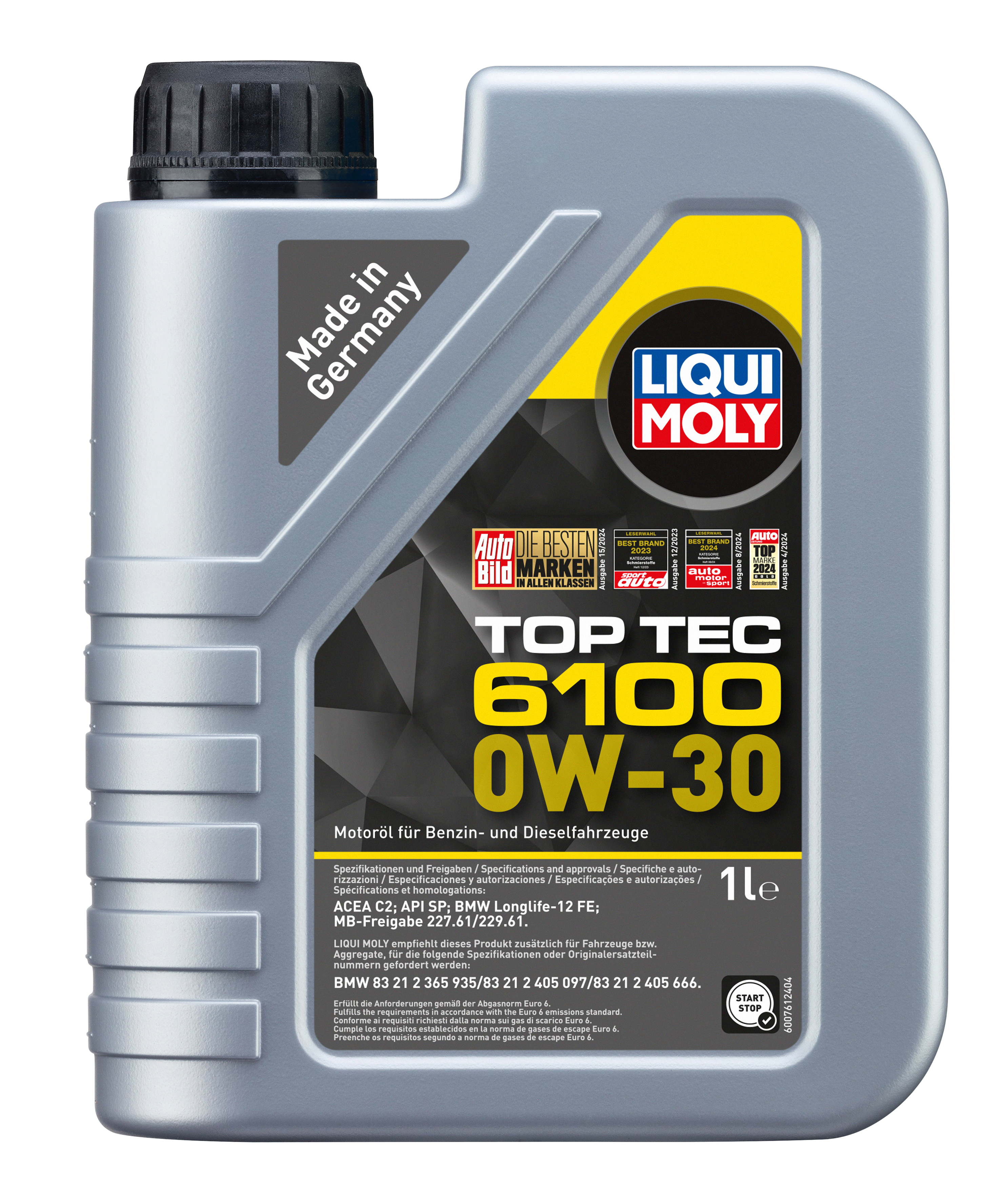LIQUI MOLY Top Tec 6100 0W-30, 1 l (20770)