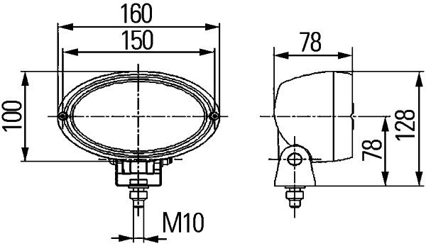 HELLA Arbeitsscheinwerfer (1GA 996 361-421)