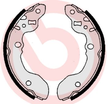 BREMBO Bremsbackensatz (S 79 516)